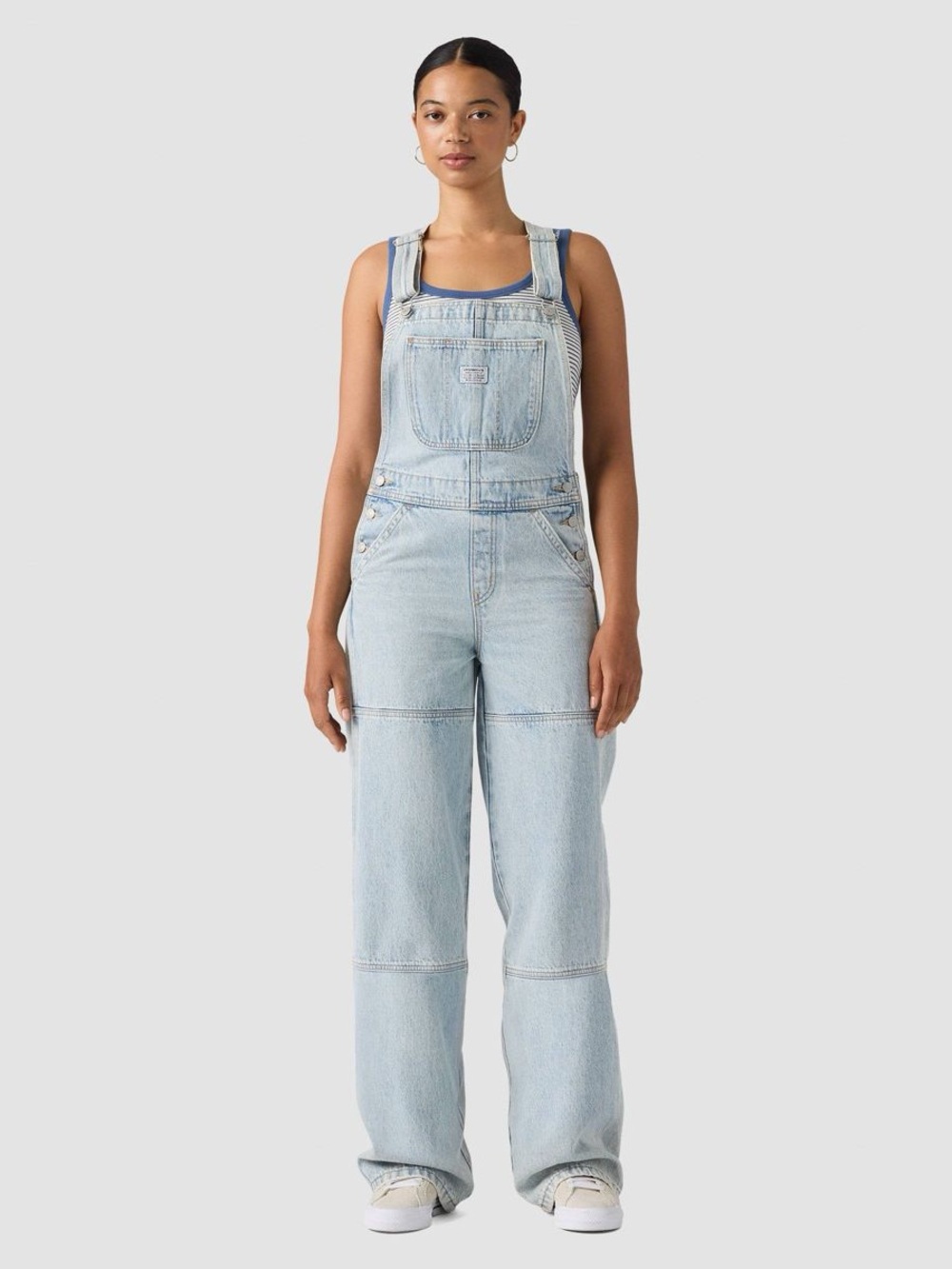 Levi's Light Blue Denim Women's Overalls